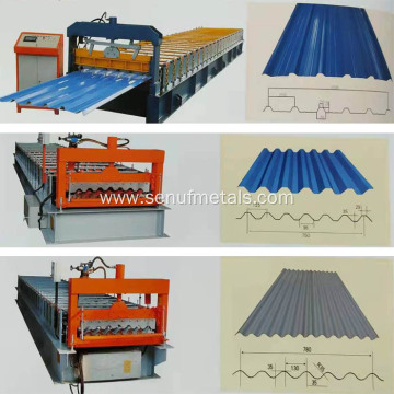 Color steel roll forming machine